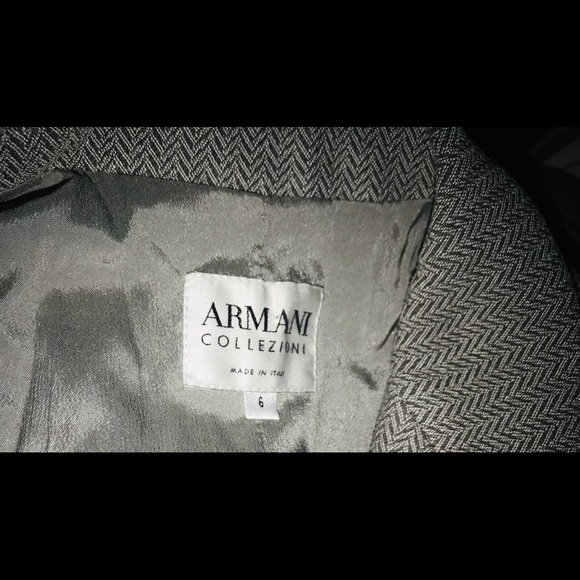 New Armani Jacket Collezioni size 6 made in Italy - Picture 11 of 13